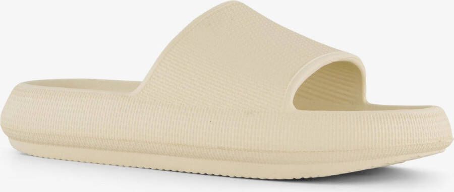 Scapino Dames badslippers beige