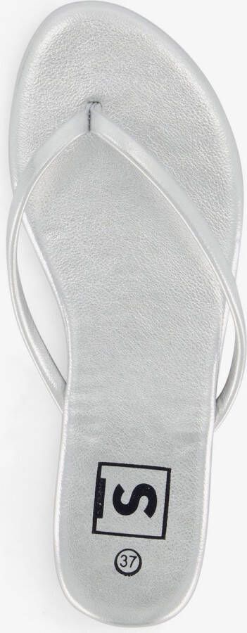 Scapino Dames teenslippers zilver