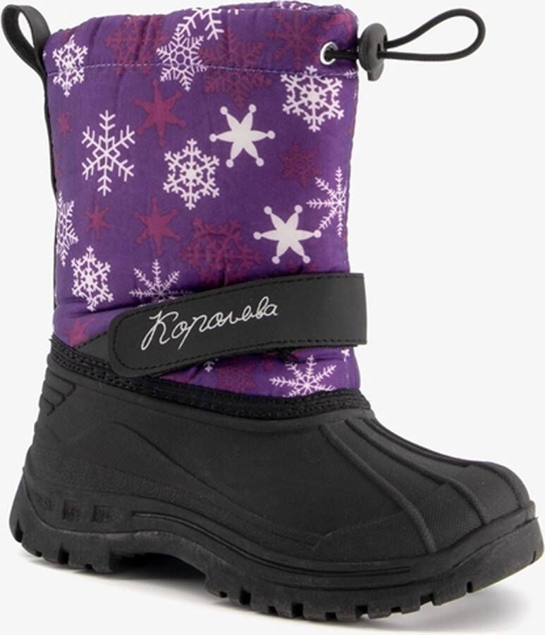 Scapino Gevoerde kinder snowboots paars Moonboots