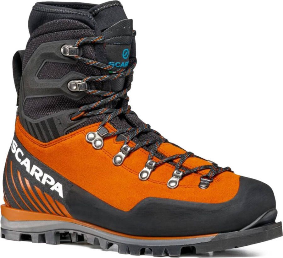 Scarpa Mont Blanc Pro GTX Bergschoenen oranje grijs - Foto 1