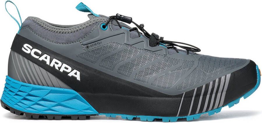 Scarpa Ribelle Run GTX Anthracite-lakeblue Maat Herren