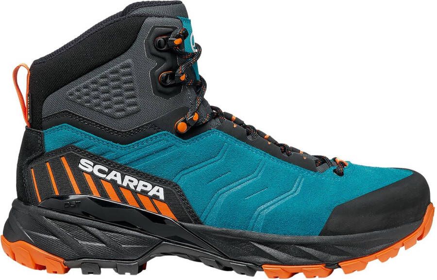 Scarpa Rush TRK GTX Pagodablue-mango Maat Herren