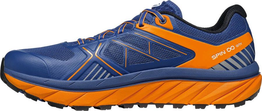 Scarpa Spin Infinity GTX True blue-orange Maat Herren