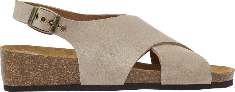 Scholl AMELIE Sue-W Dames Sandalen Taupe