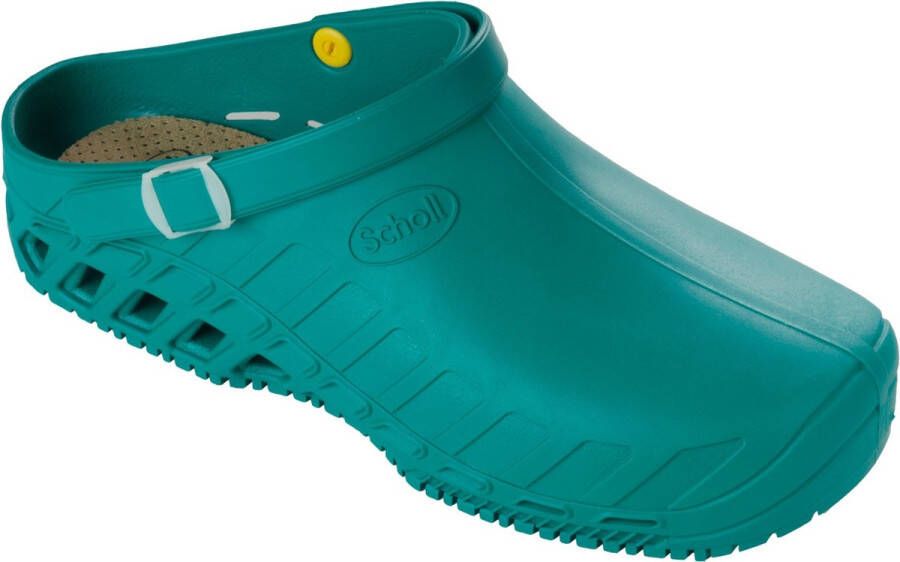 Scholl CLOG EVO Tpr -U Emerald Unisex Clogs Emerald