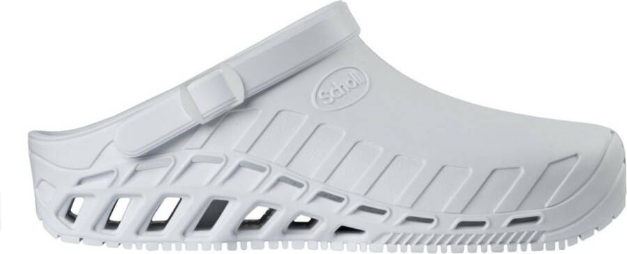 Scholl CLOG EVO Tpr -U WHITE Unisex Clogs WHITE