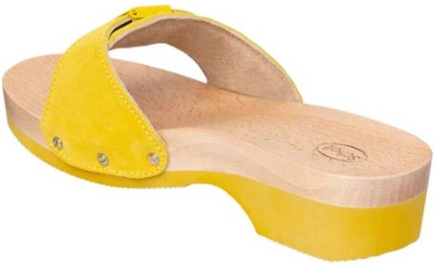 Scholl Dames Muiltje Pescura Yellow GEEL