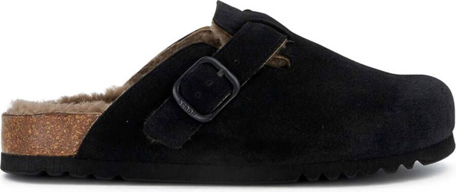 Scholl Fae New Clogs Dames Zwart