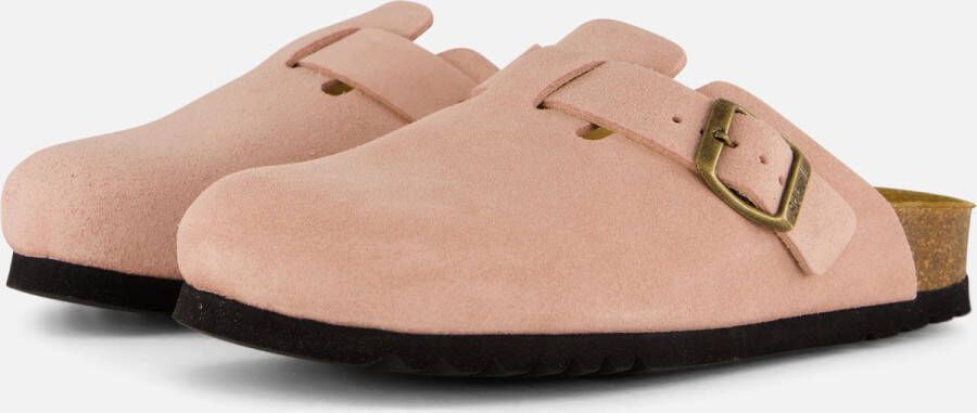 Scholl Fae Sandalen roze suede