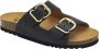 Scholl Zwarte Isabelle Slippers Black Dames - Thumbnail 2