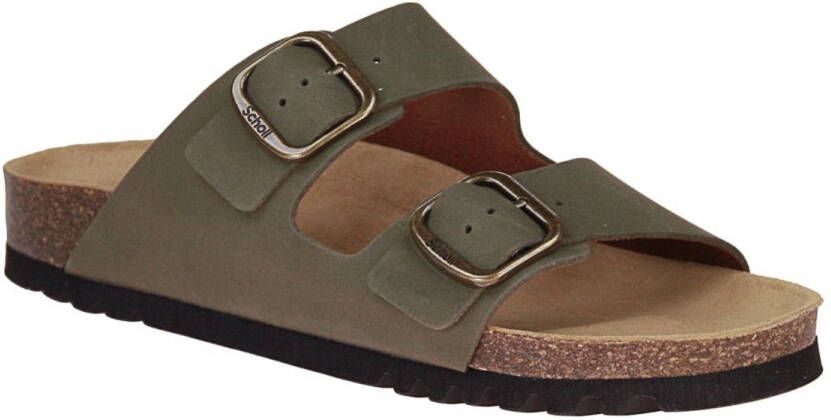 Scholl Josephine Khaki Slipper