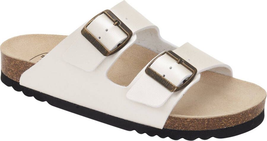 Scholl F30046 Josephine Champagne-voetbed slipper -slipper