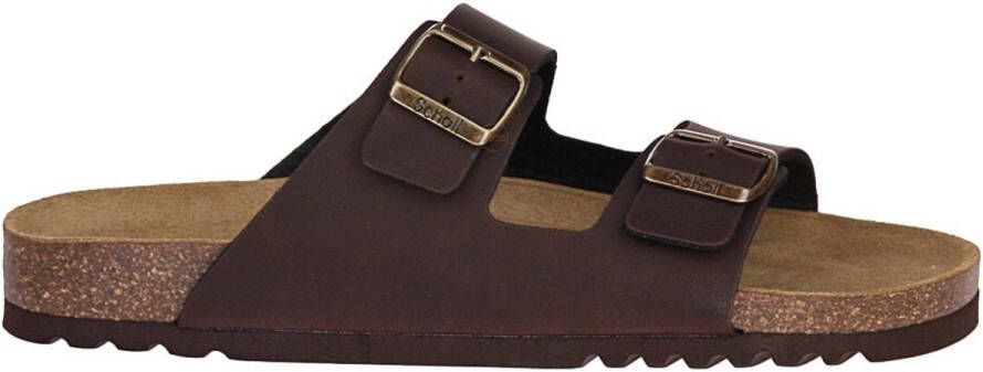 Scholl Julien Donker Bruin Slipper