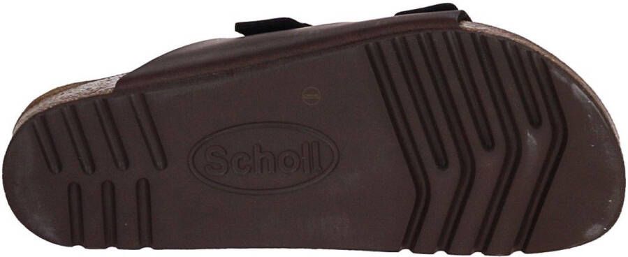 Scholl Julien Donker Bruin Slipper