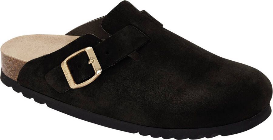 Scholl Stijlvolle Sandaal Klomp FAE Black Dames