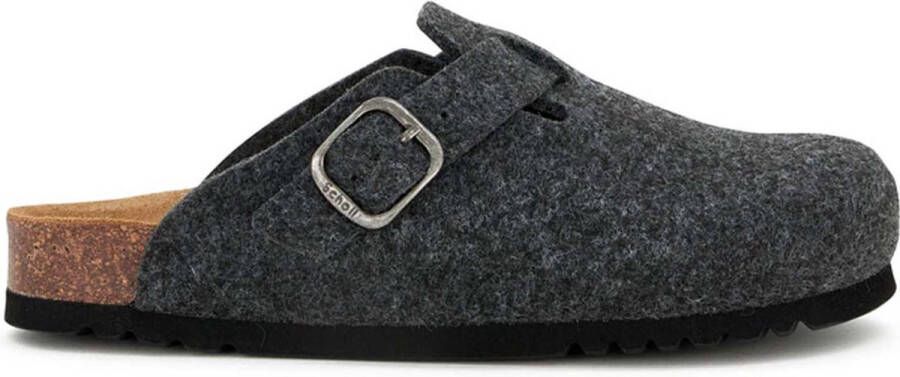 Scholl Klomp Women Fae New Felt Anthracite