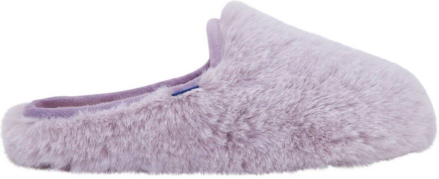 Scholl MADDY Synthetic fur Dames Slippers Lavender