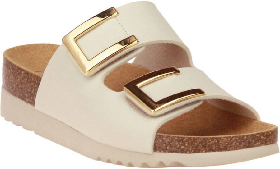 Scholl Monterey 2 Straps Beige Slipper