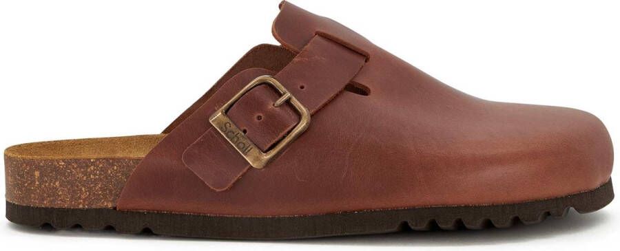 Scholl OLIVIER NEW Lea Heren Muiltjes Brown