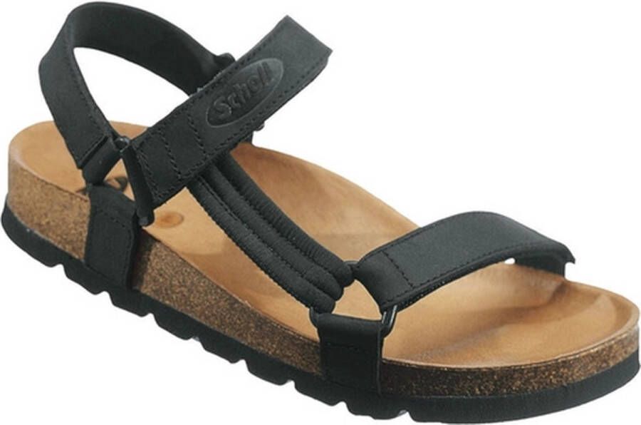 Scholl Sandaal Unisex Heaven AD Black