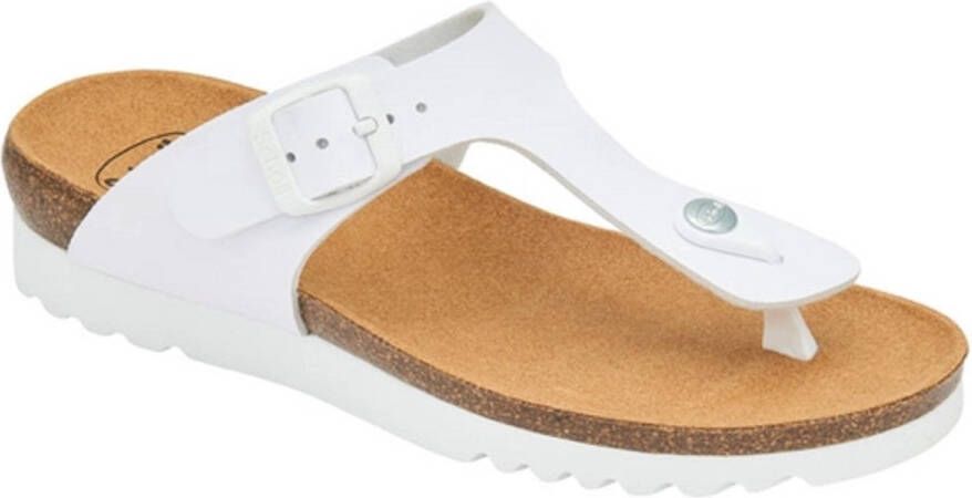 Scholl Slipper Women Boa Vista White