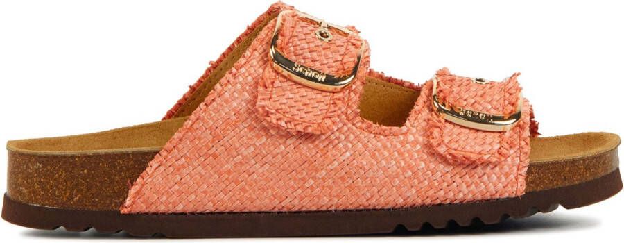 SCHOLL Slippers Dames Noelle Maat: 36 Materiaal: Textiel Kleur: Oranje