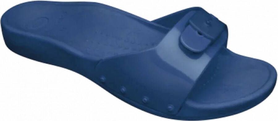 Scholl SUN PVC SLIPPER Blauw