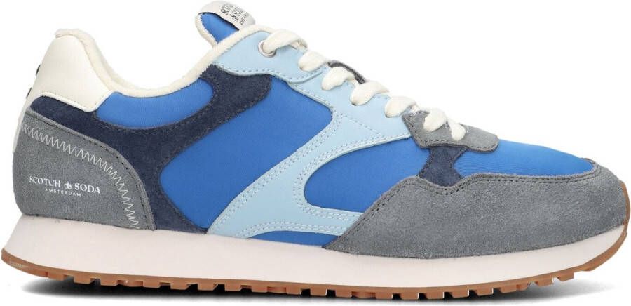 Scotch & Soda Cleave 1a Lage sneakers Heren Blauw