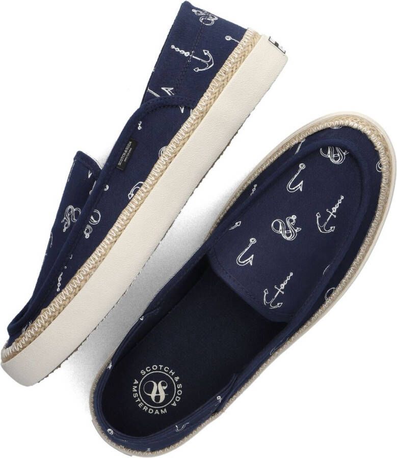 Scotch & Soda Izomi M 15 Loafers Instappers Heren Blauw