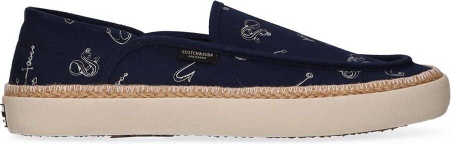 Scotch & Soda Izomi M 15 Loafers Instappers Heren Blauw