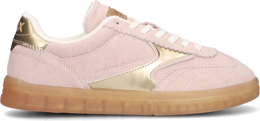 Scotch & Soda Roze Suède Lage Sneakers Nixie Pink Dames