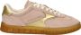 Scotch & Soda Roze Suède Lage Sneakers Nixie Pink Dames - Thumbnail 1