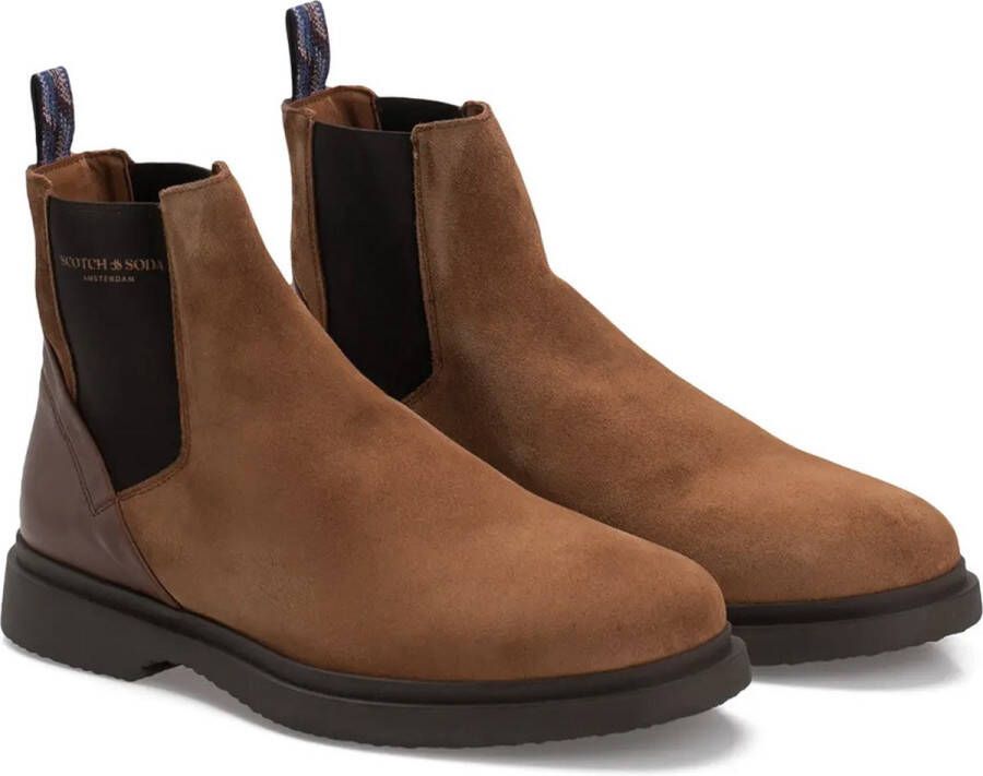 Scotch & Soda Scotch&soda Gallivant Suede Chelsea Boots Mannen