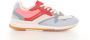 Scotch & Soda scotch&soda damessneaker vivi24 blauw rood - Thumbnail 1