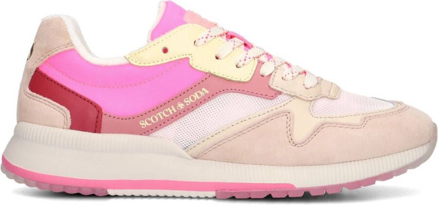 Scotch & Soda Vivi Lage sneakers Dames Roze