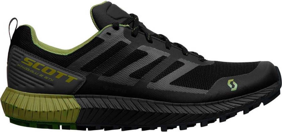 Scott Kinabalu 2 Goretex Trailrunningschoenen Black Mud Green Heren