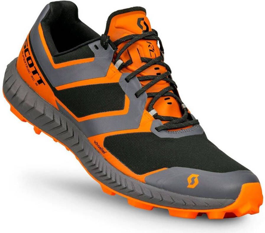 Scott Men's Shoes Supertrac R Running Dark Grey-Glow Orange