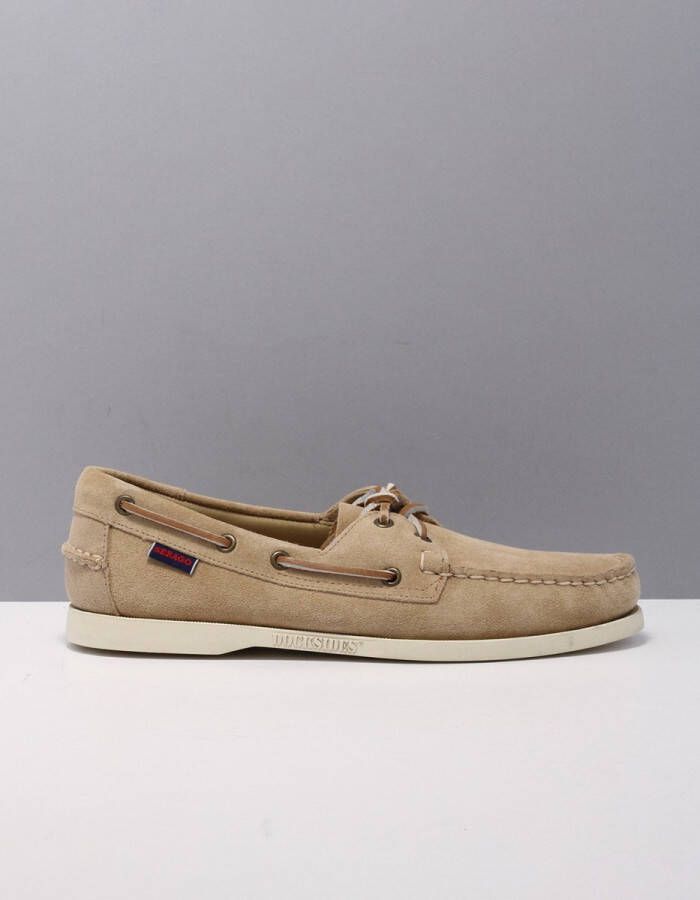 Sebago Bekijk hier de Flesh Out 906 BEIGE CAMEL van by SHUZ veterschoenen heren 906 BEIGE CAMEL Suede