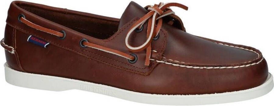 Sebago Bruine Bootschoenen Dockside