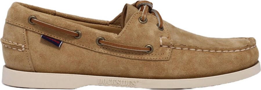 Sebago Bekijk hier de Flesh Out 906 BEIGE CAMEL van by SHUZ veterschoenen heren 906 BEIGE CAMEL Suede