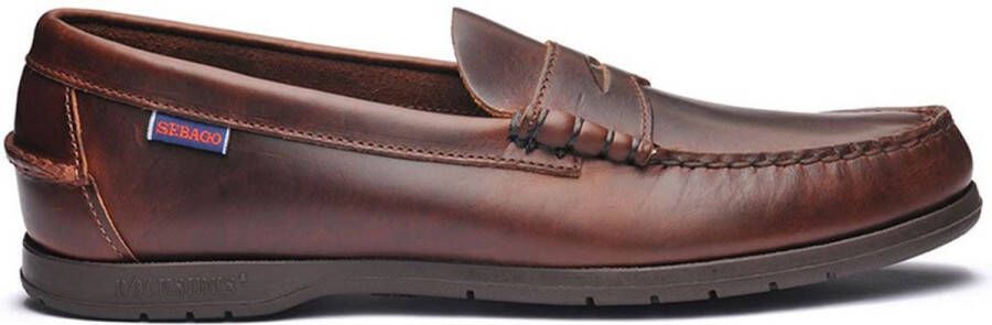 Sebago Thetford Docksides Leren Schoenen Brown Heren