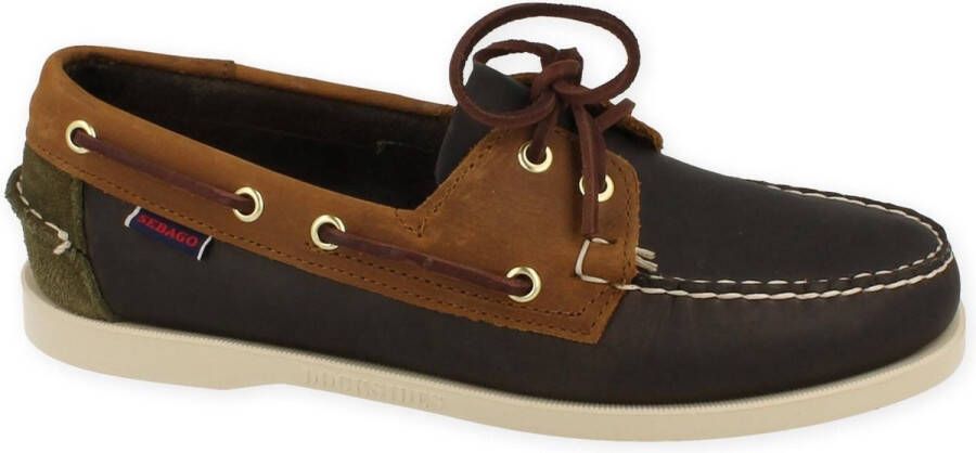 Sebago Veterschoen Heren Portland Leo Oil Blauw - Foto 2