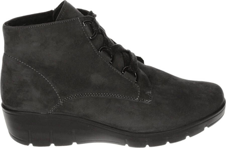 Semler J76353 Volwassenen VeterlaarzenHoge sneakersDames veterschoenenHalf-hoge schoenen Grijs