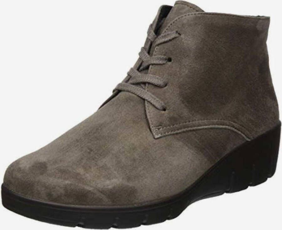 Semler Sleehak Veterboot Taupe Suede