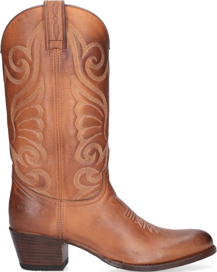 Sendra 11627 Cowboylaarzen Western Laarzen Dames Cognac