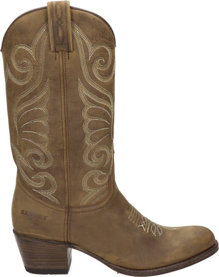 Sendra 11627 Debora dames cowboylaars Cognac