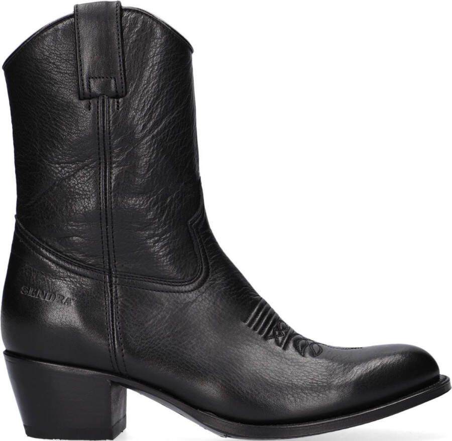 Sendra 17763 Cowboylaarzen Western Laarzen Dames Zwart