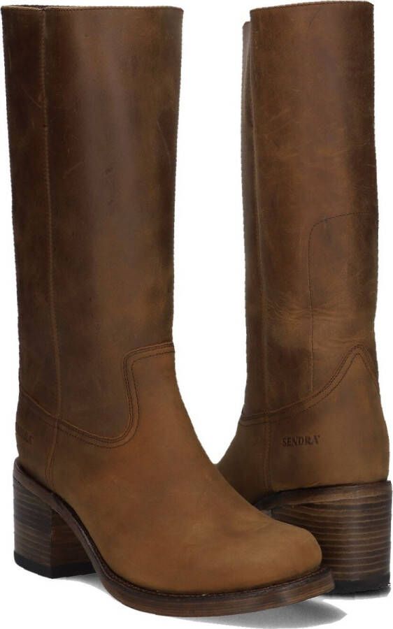 Sendra 18491 Laarzen Leer Dames Cognac