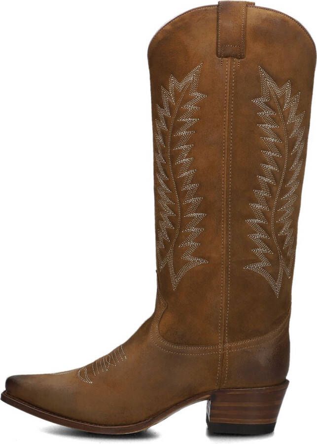 Sendra 18518 Laarzen Suède Dames Cognac