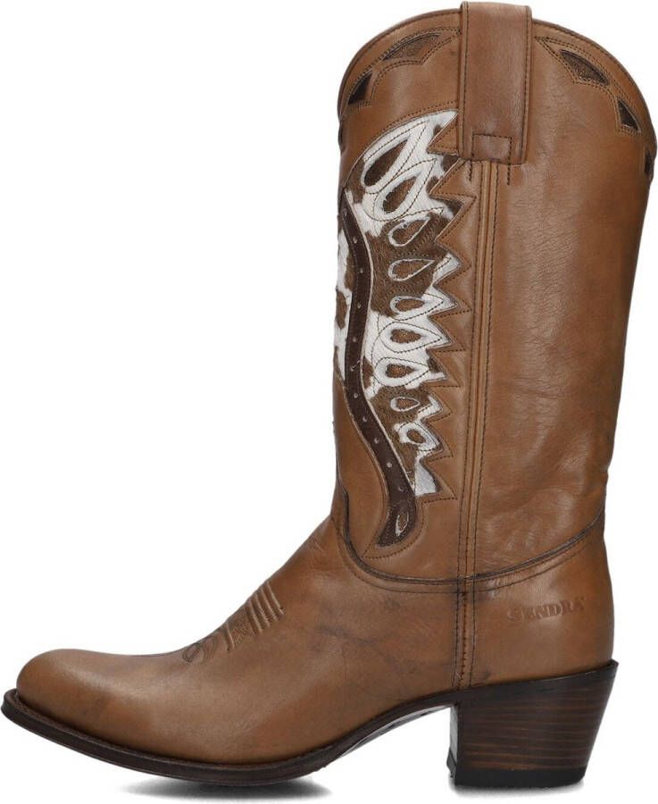 Sendra 18802 Laarzen Leer Dames Cognac